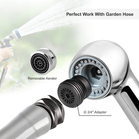 Awelife two-function spray provides versatile cleaning modes.