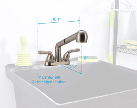 Awelife dual-function spray head offers spray and stream modes