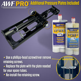AWF PRO ergonomic handle designed for extended use