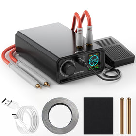 AWithZ 9000W battery spot welder front view for quick setup and precise welding.
