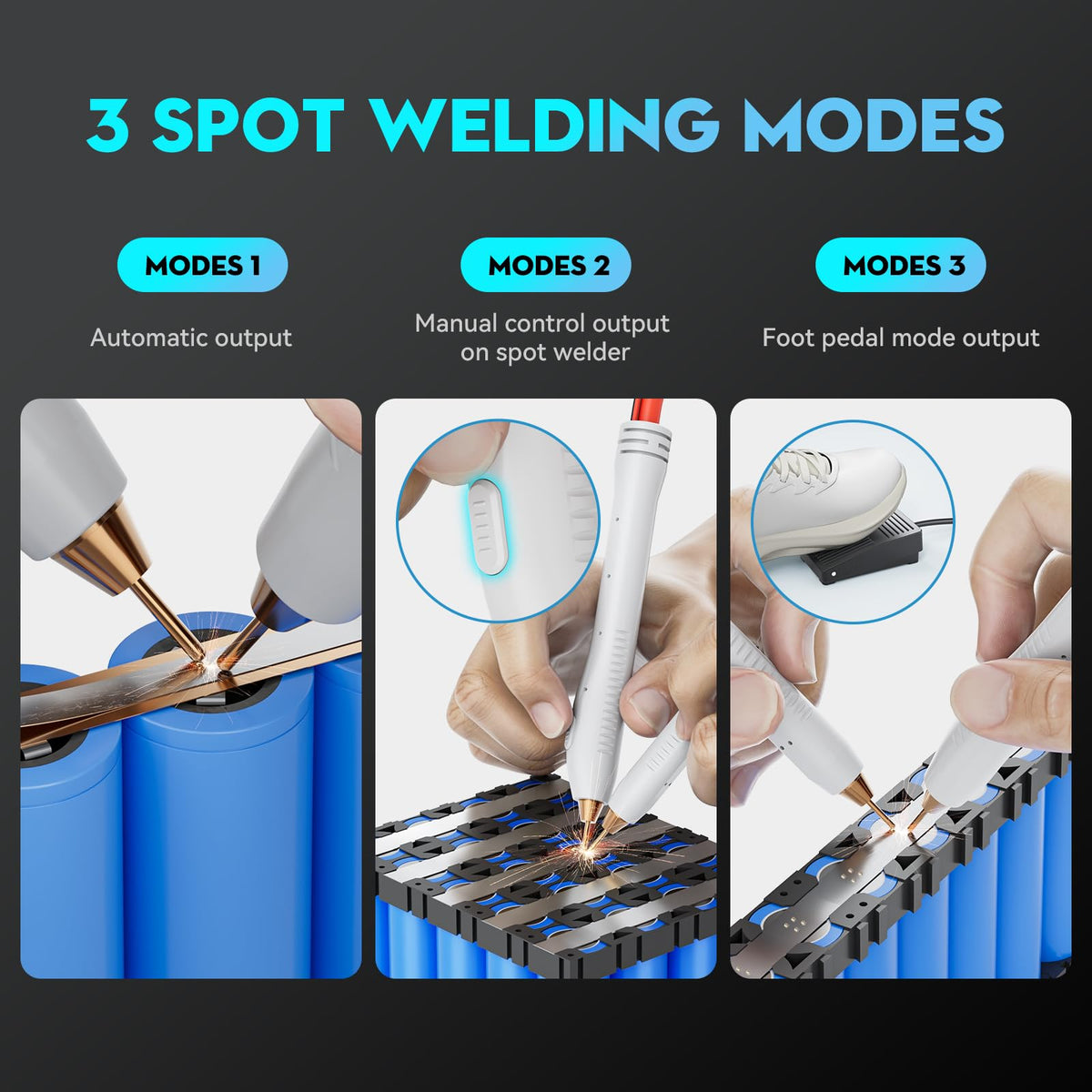 AWithZ spot welder pen with replaceable tip for extended tool life
