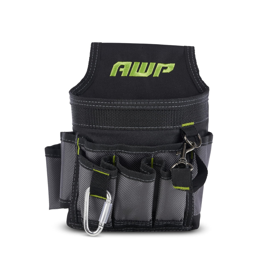 AWP Ballistic Nylon Mini Tool Pouch front view highlights compact, quick-access tool organization.
