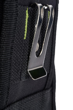 Durable professional tool pouch designed for electricians and craftsmen on busy jobs