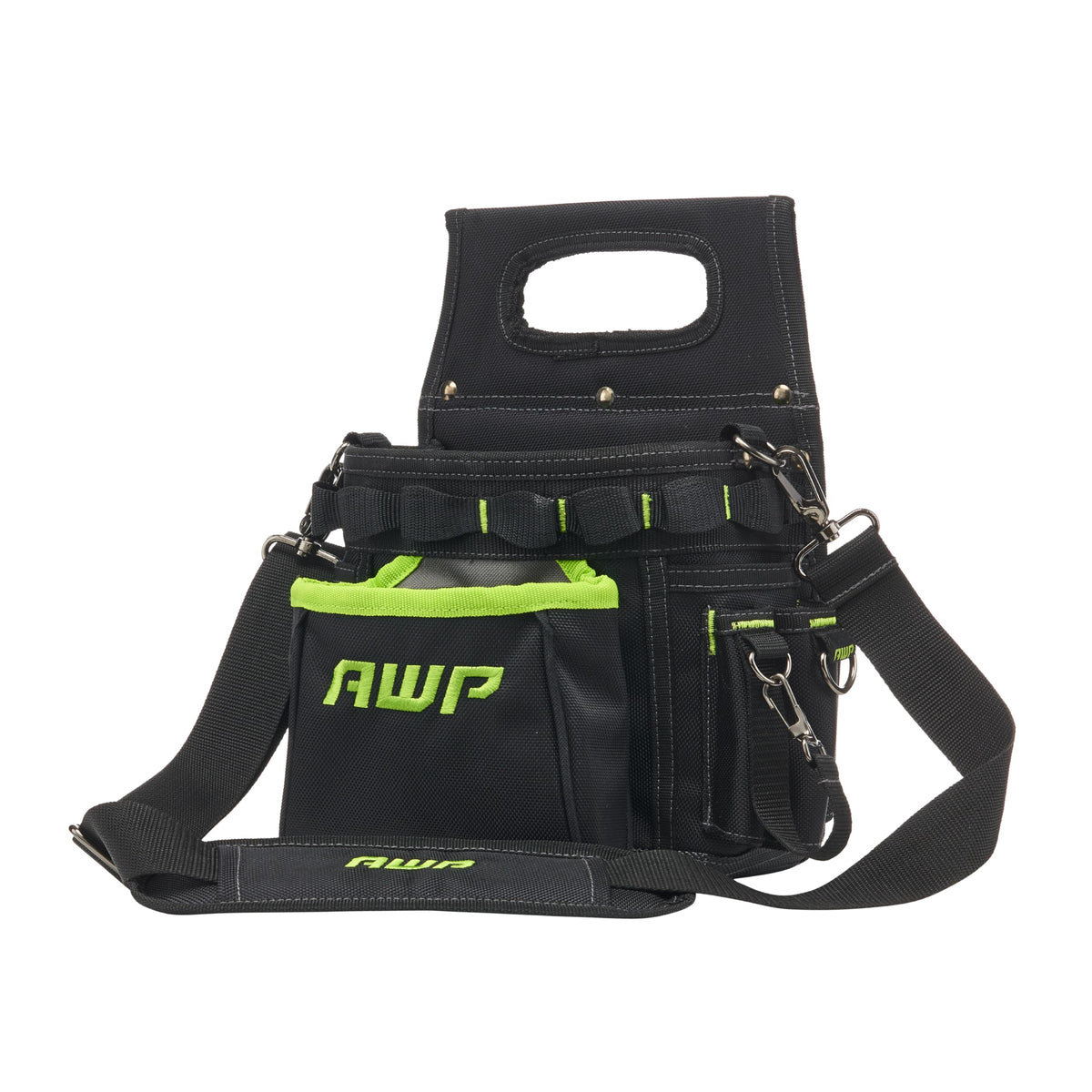AWP Electrician Tool Pouch with 7 pockets keeps essential tools within reach on the job.