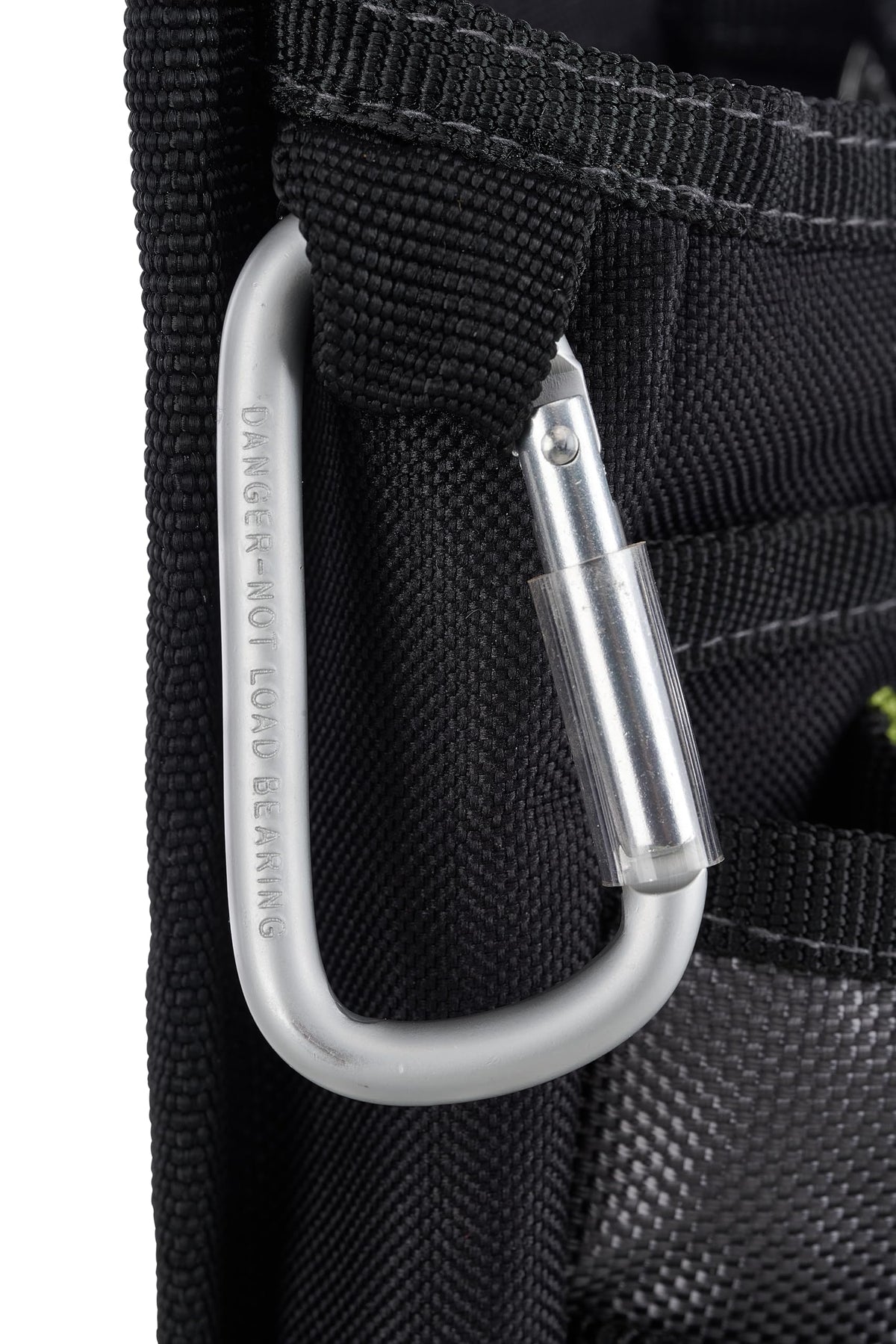 Ergonomic belt bag design offers comfortable wear during long shifts