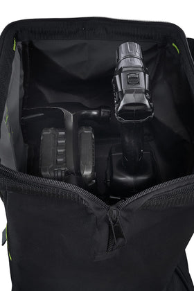 AWP Premium Tool Bag with spring-loaded closure for quick, secure tool access.