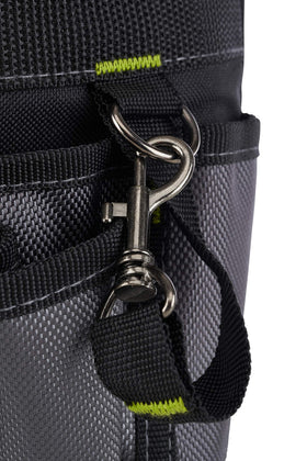 Sturdy pocket for screwdrivers and pocket flashlight in the AWP pouch