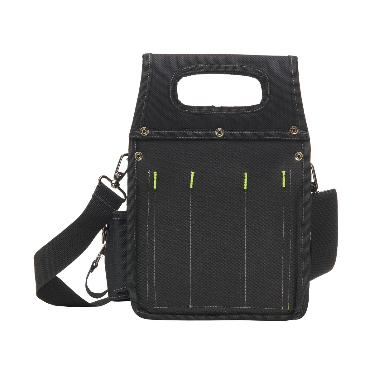 AWP Tool pouch includes carabiner hook for attaching small tools and keys.