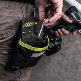 AWP TrapJaw pouch shows steel belt clip and tunnel loop for versatile attachment