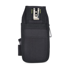 Water-resistant 1680D polyester construction protects tools in challenging work environments