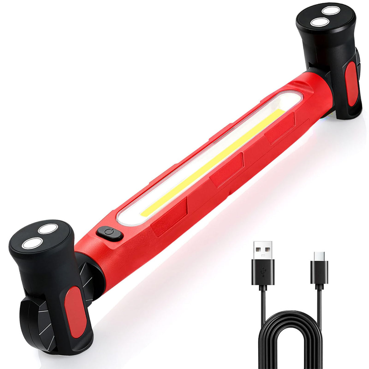 AWROSE work light front view with 3000lm brightness for under-hood inspection