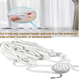 Awsxuoor weight improves outdoor and indoor curtain hang