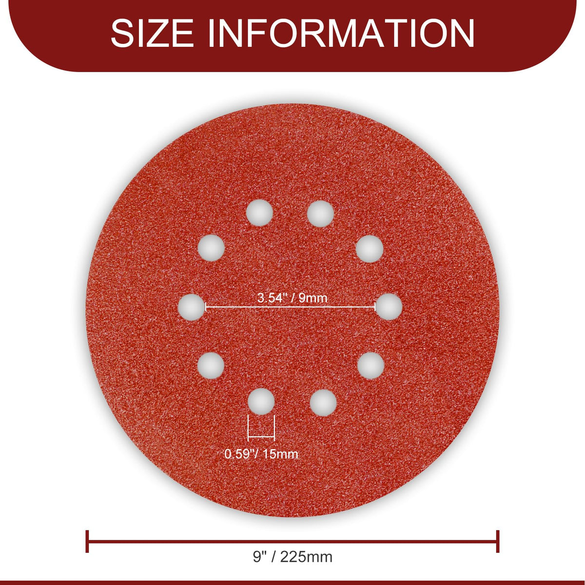 Awutzut dust-collection holes reduce airborne dust during sanding