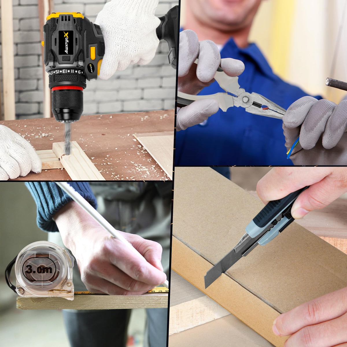 AwxryoX versatile tool set ready for DIY tasks