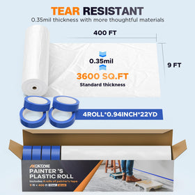 Axgatoxe cut to size drop cloth fits uneven surfaces for precise coverage.