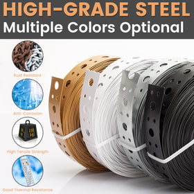 AxiSculpt 33ft strap demonstrates long-length flexibility for reels.