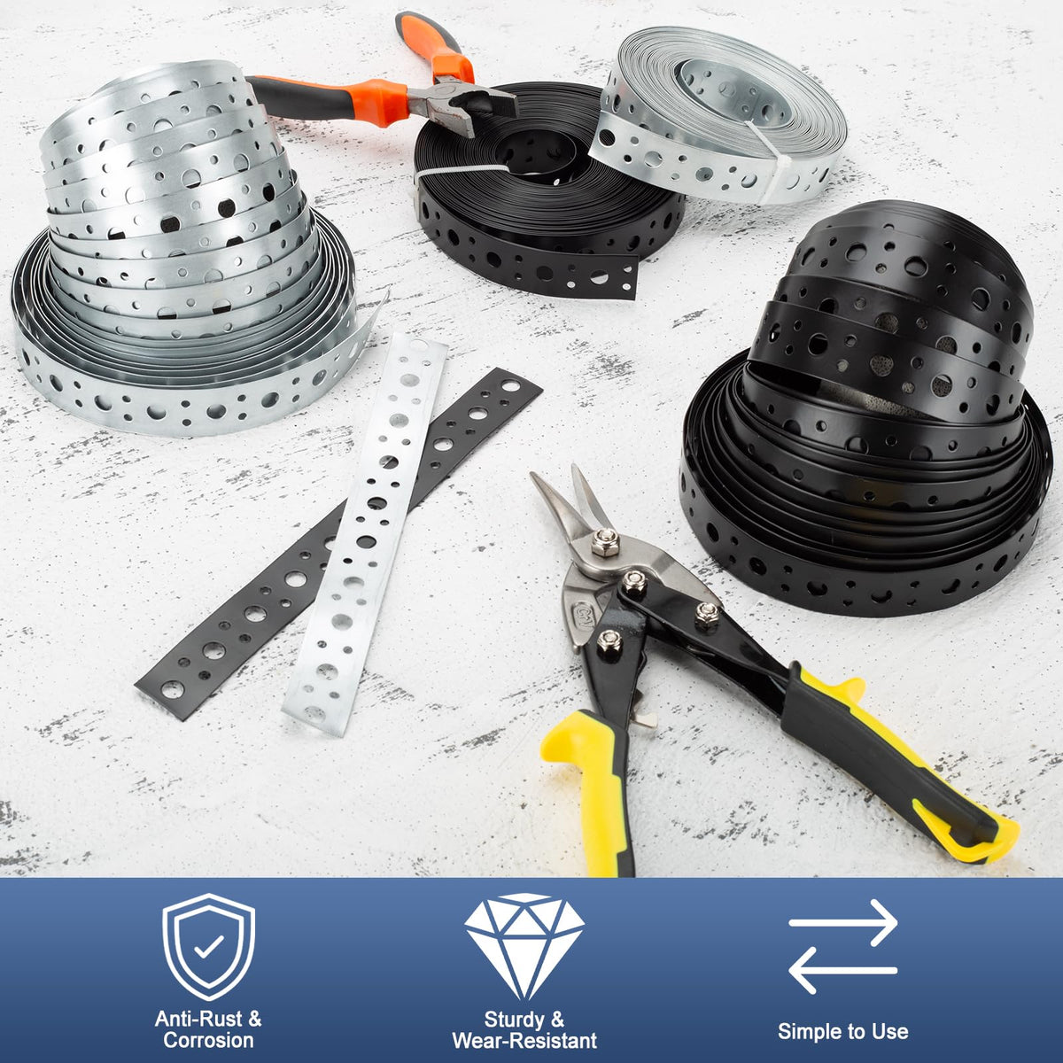 AxiSculpt professional-grade strap ideal for construction and repairs.