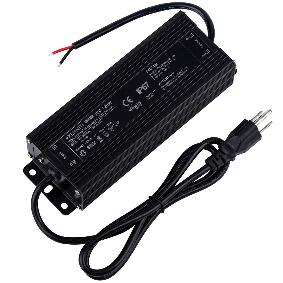 AXLHNITI LED Driver front view for outdoor use and 120W output