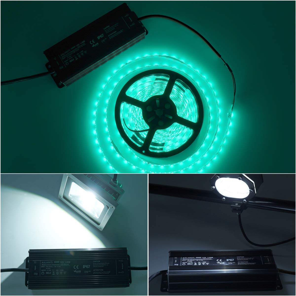 AXLHNITI LED strip compatibility for versatile lighting projects