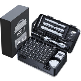AXTH 115-in-1 set case keeps repair bits organized.