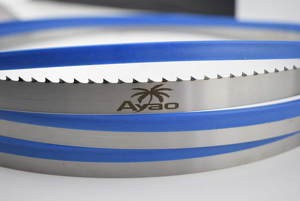 AYAO bandsaw blade 70-1/2 inch with hardened teeth for smooth hardwood cutting