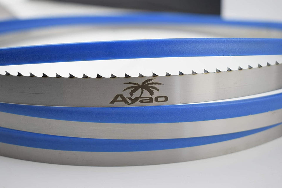 AYAO bandsaw blade 70-1/2 inch with hardened teeth for smooth hardwood cutting