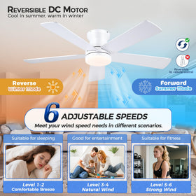 Adjustable light color temperature for different moods
