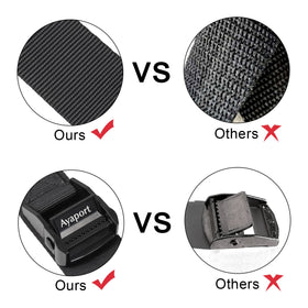 Ayaport 12 ft strap length offers flexible securing options