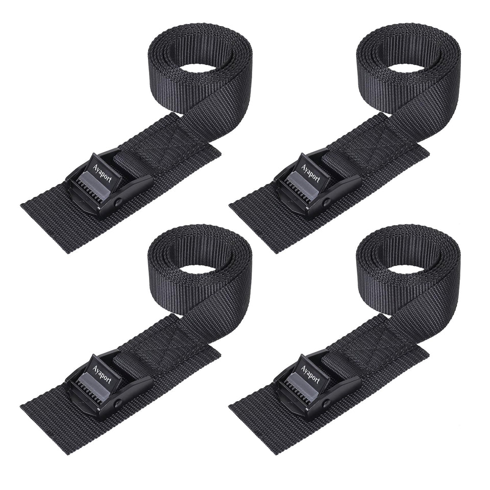 Ayaport cam buckle lashing strap close-up with durable webbing and quick tie down.