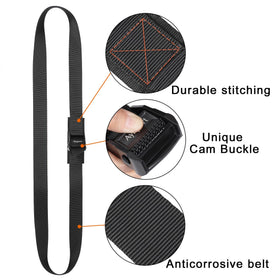 Ayaport nylon webbing strap demonstrates durability for reliable cargo securing on the go.