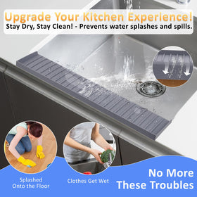 AyNirser heavy duty silicone edge protector guards stainless steel granite and quartz