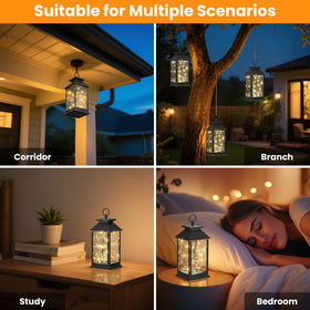 AYTPU ABS plastic weatherproof lantern withstands rain and frost