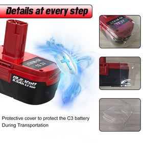 AYTXTG 2-pack kit includes batteries and a Craftsman 19.2V charger.