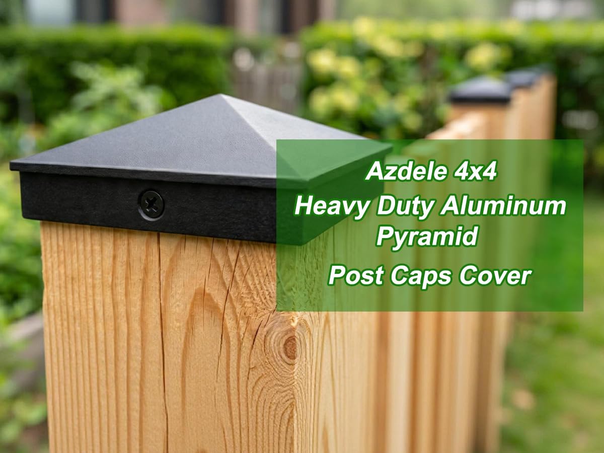 Azdele 4x4 pyramid cap packaging ready for quick install.