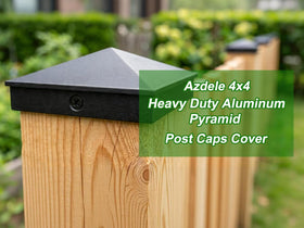 Azdele 4x4 pyramid cap packaging ready for quick install.
