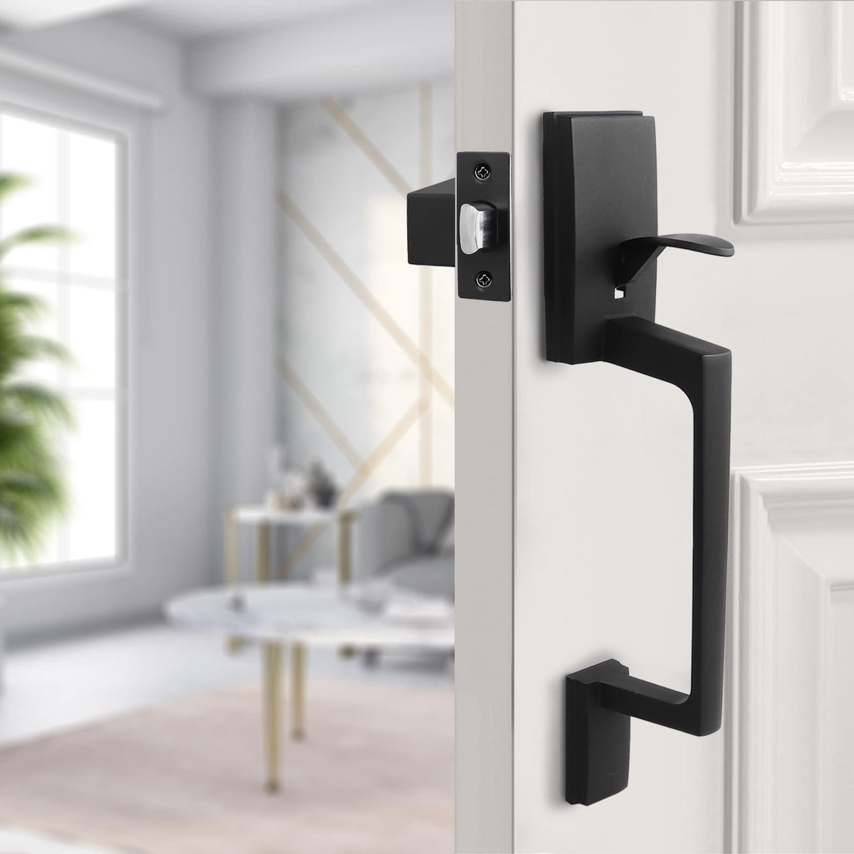 Compatible with mechanical or smart deadbolts for versatile security