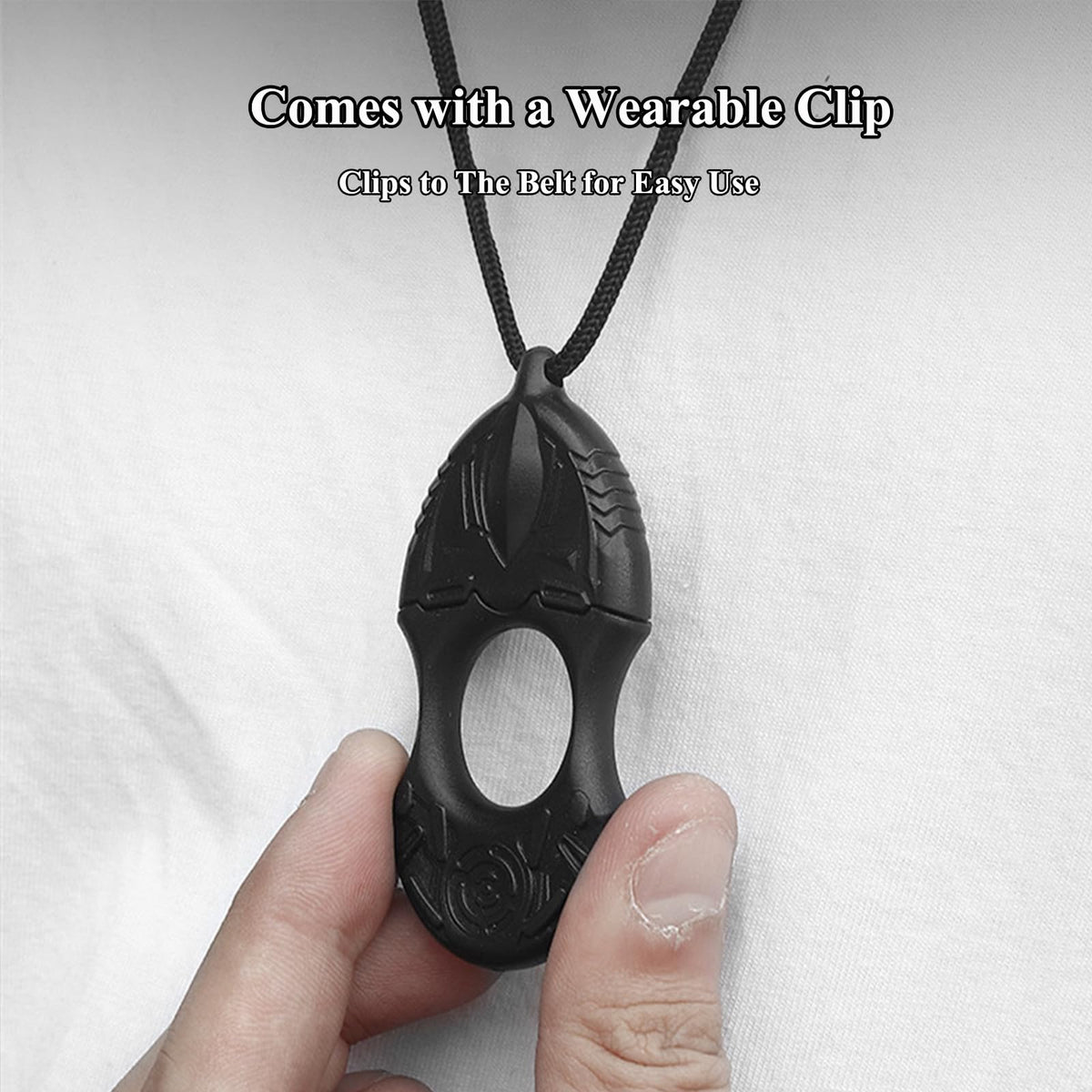 AZHU compact EDC knife with sharp edge for precise cuts.