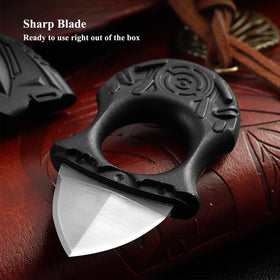 AZHU pocket knife edge stays sharp after use.