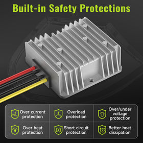 Azocek easy installation by connecting battery to adapter and device