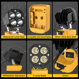 Low voltage protection safeguards the battery during long work sessions