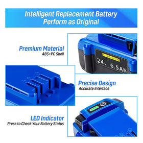 Azonpower 24V battery case built with ABS+PC for safety and heat dispersion