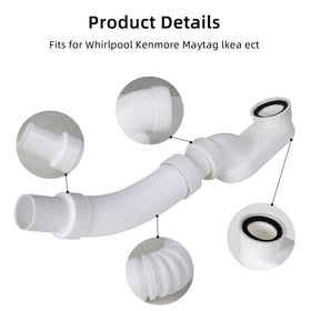 Azucyzi adjustable hose extension fits tight spaces in freestanding tubs