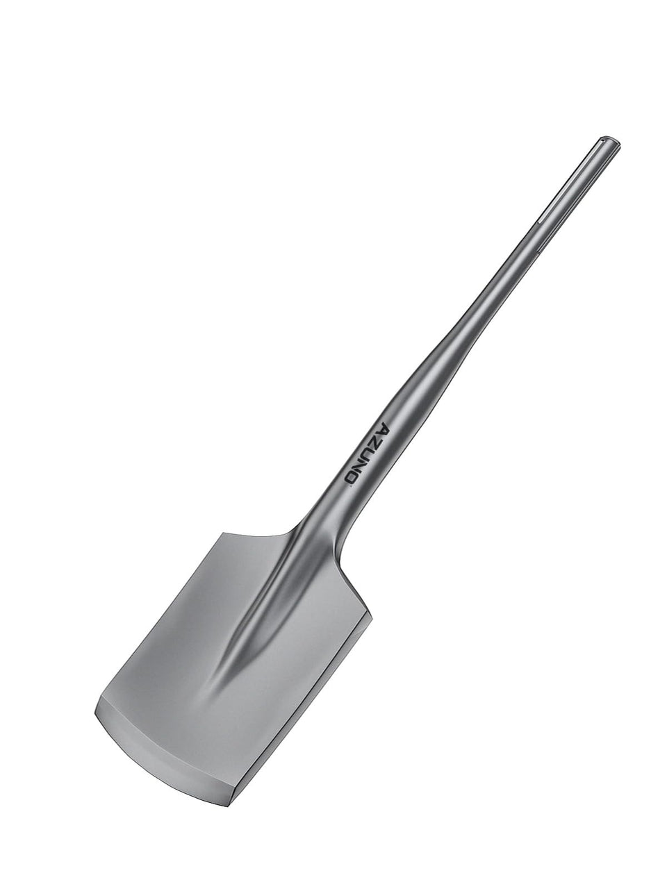 AZUNO SDS Max clay spade bit with 4-1/2 inch blade for efficient clay digging.