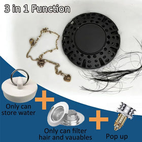 AzWzz easy installation guide shows a fast drain replacement process.