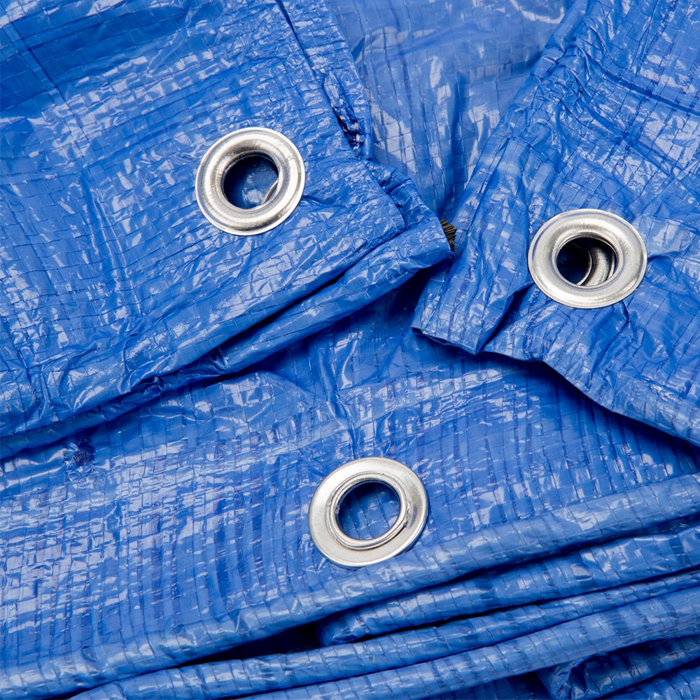 B-Air Grizzly tarp 9x12 blue compact storage and transport option.