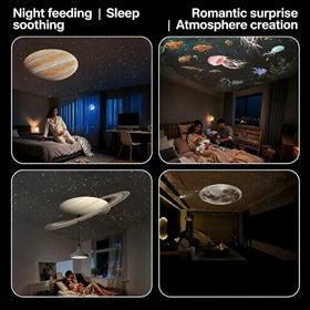 B DyBoHF touch controls switch between projection and night-light modes.