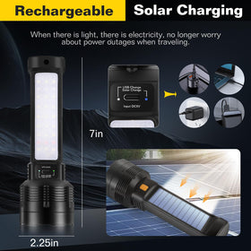 B013 LED flashlight waterproof and shockproof construction for outdoor use