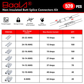 BAALA marine-grade copper construction offers corrosion resistance in tough environments.