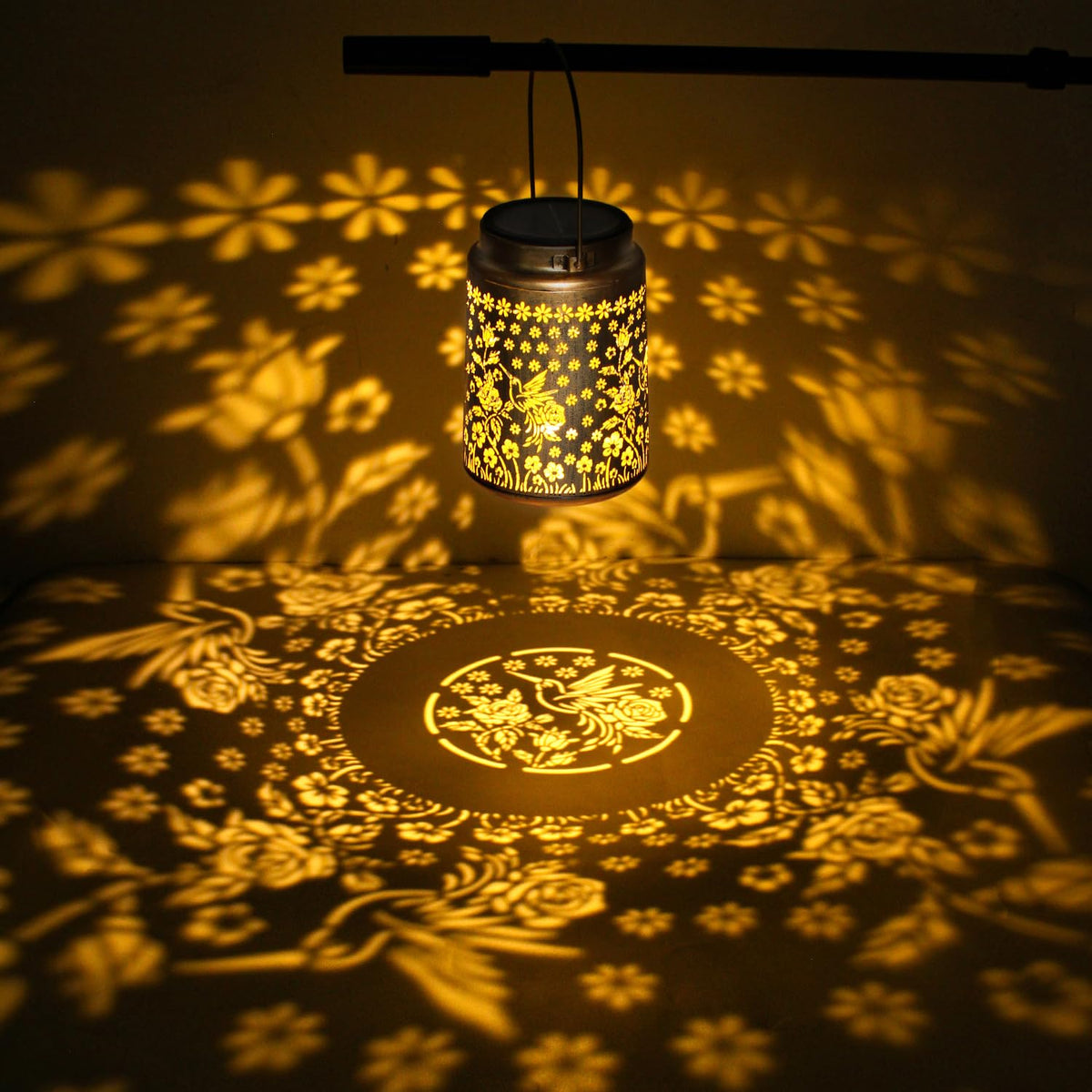 Babineto solar lanterns brighten yard and patio decor