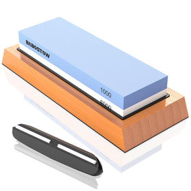 Babostow premium whetstone dual sides 1000/6000 for precise at-home sharpening